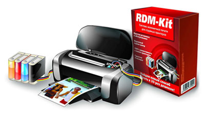 Набор СНПЧ «RDM-Kit» — система непрерывной подачи чернил Набор СНПЧ «RDM-Kit» — система непрерывной подачи чернил